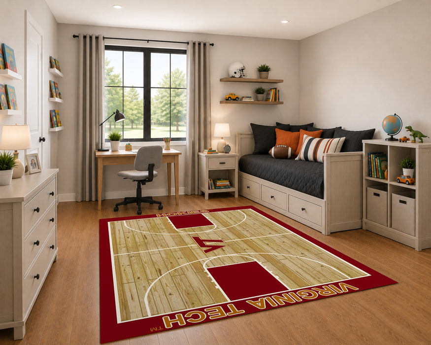 NCAA Home Court Area Rugs