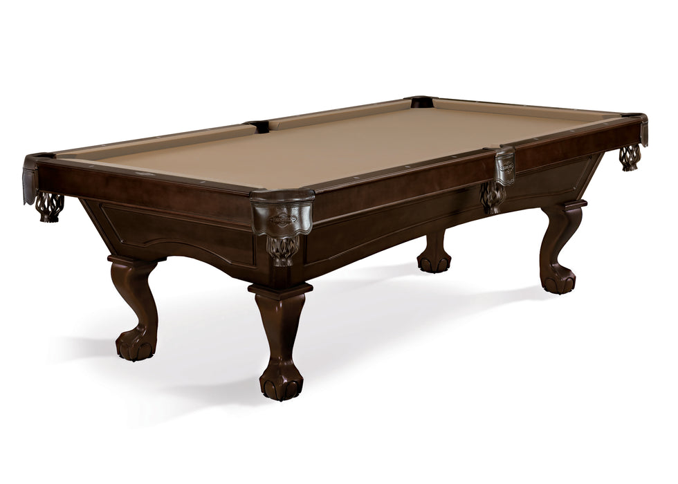 Brunswick Allenton 7' Espresso - Ball & Claw Leg