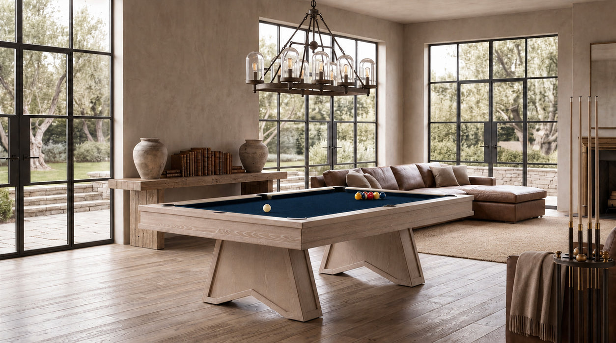 Ann Arbor 8' Pool Table - Natural Ash