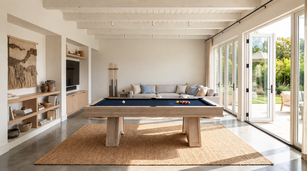 Ann Arbor 8' Pool Table - Natural Ash