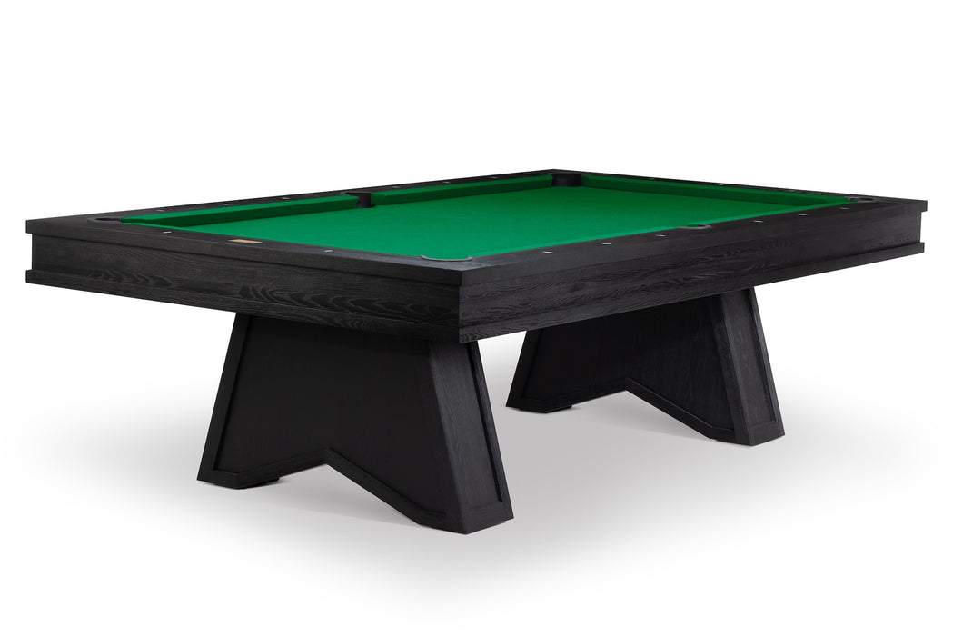 Ann Arbor 8' Pool Table - Black Ash