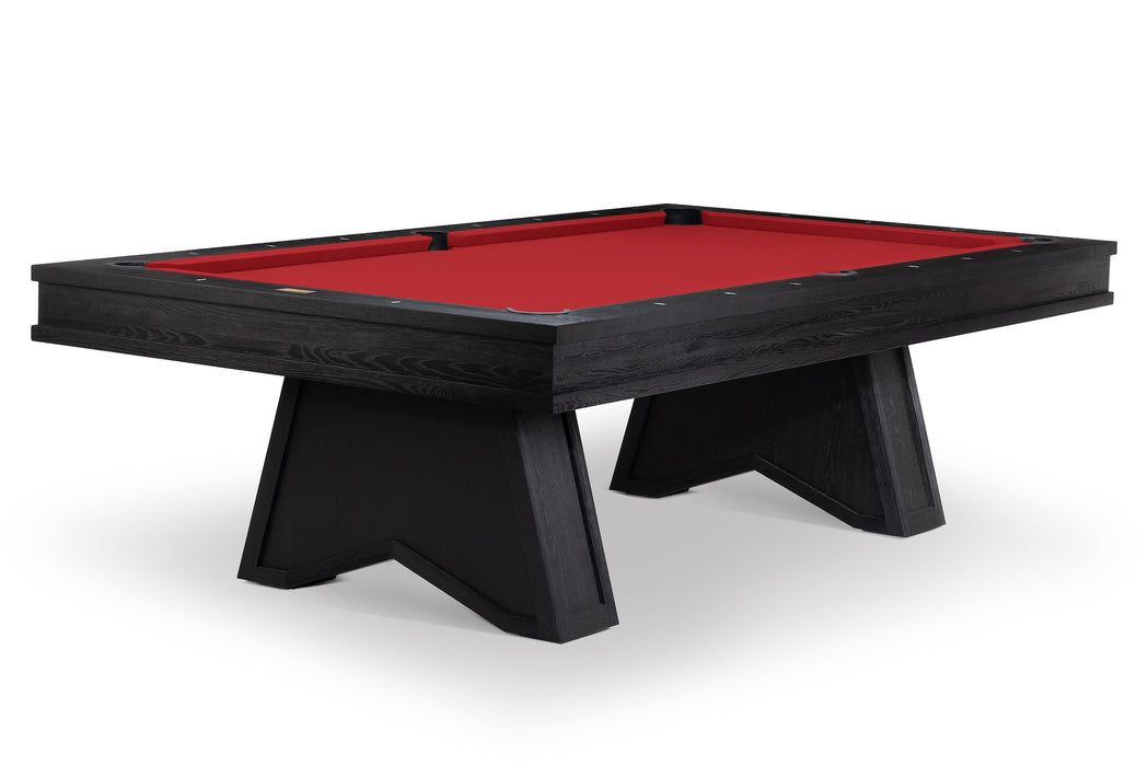 Ann Arbor 8' Pool Table - Black Ash