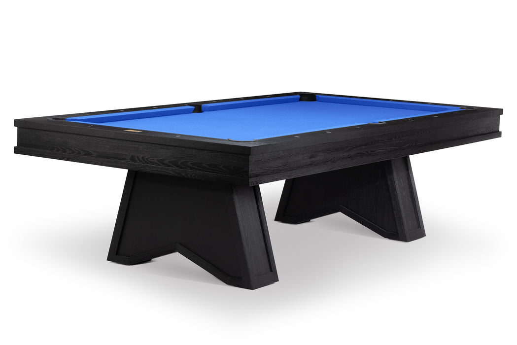 Ann Arbor 8' Pool Table - Black Ash