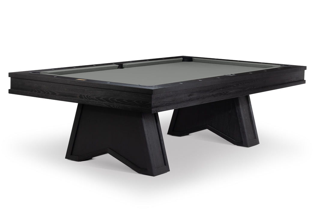 Ann Arbor 8' Pool Table - Black Ash