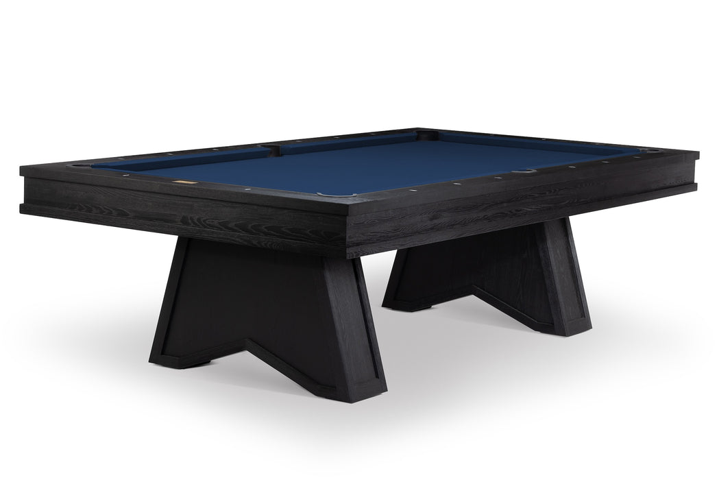 Ann Arbor 8' Pool Table - Black Ash