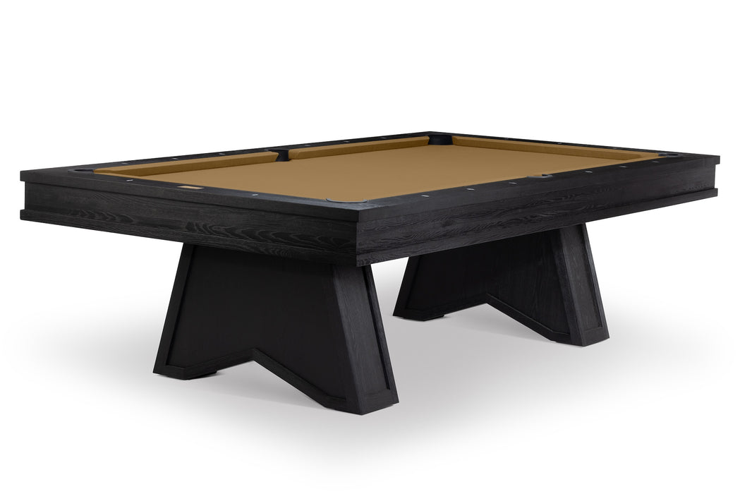 Ann Arbor 8' Pool Table - Black Ash