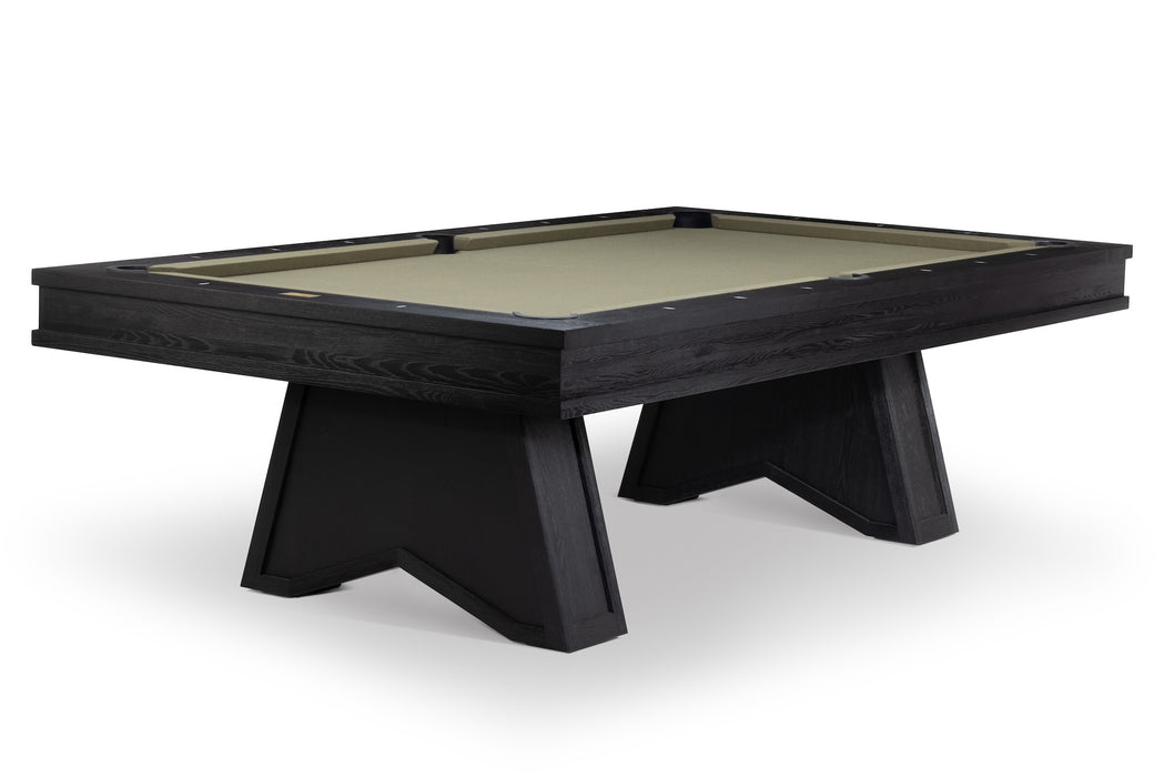 Ann Arbor 8' Pool Table - Black Ash