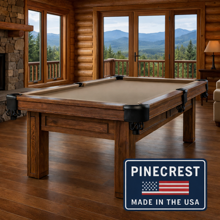 Spencer Marston 8' Pinecrest Pool Table