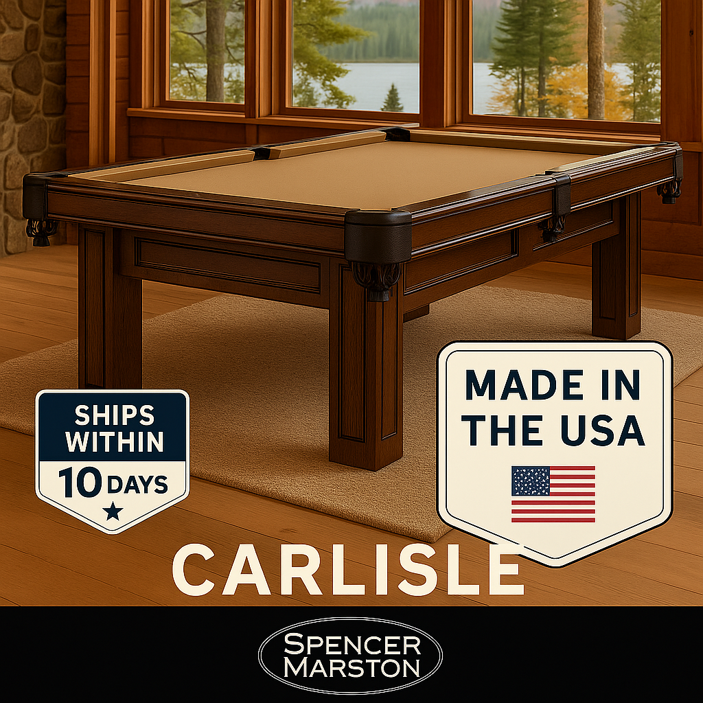 Spencer Marston 8' Carlisle Pool Table — Pooltables.com