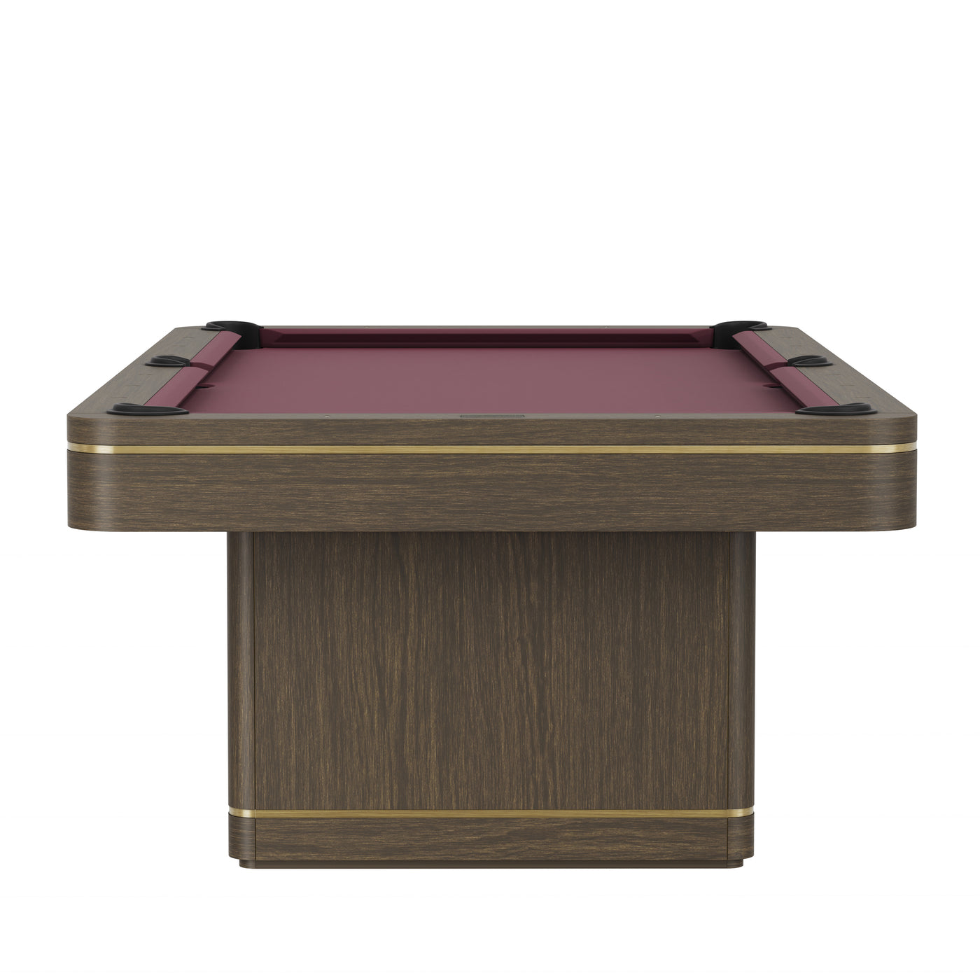 Deco 8' Pool Table - Shadow Greige — Pooltables.com