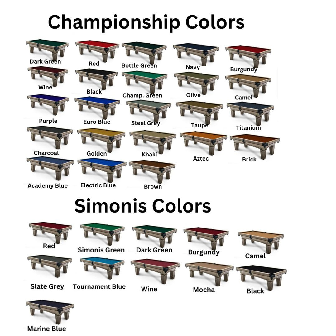 Spencer Marston Elmhurst Pool Table — Pooltables.com
