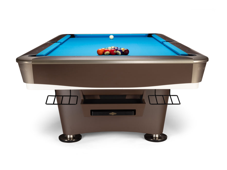 Gold Crown VII 8' Pool Table - Classic Brown