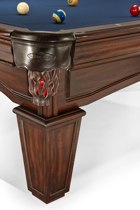 Brunswick Glenwood 8' Pool Table With Tapered Leg