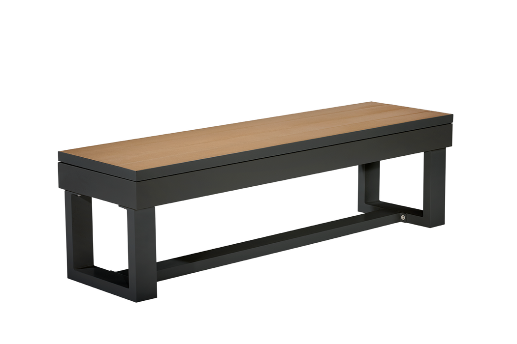 American Heritage Lanai - Obsidian Black 8' Indoor / Outdoor Pool Table