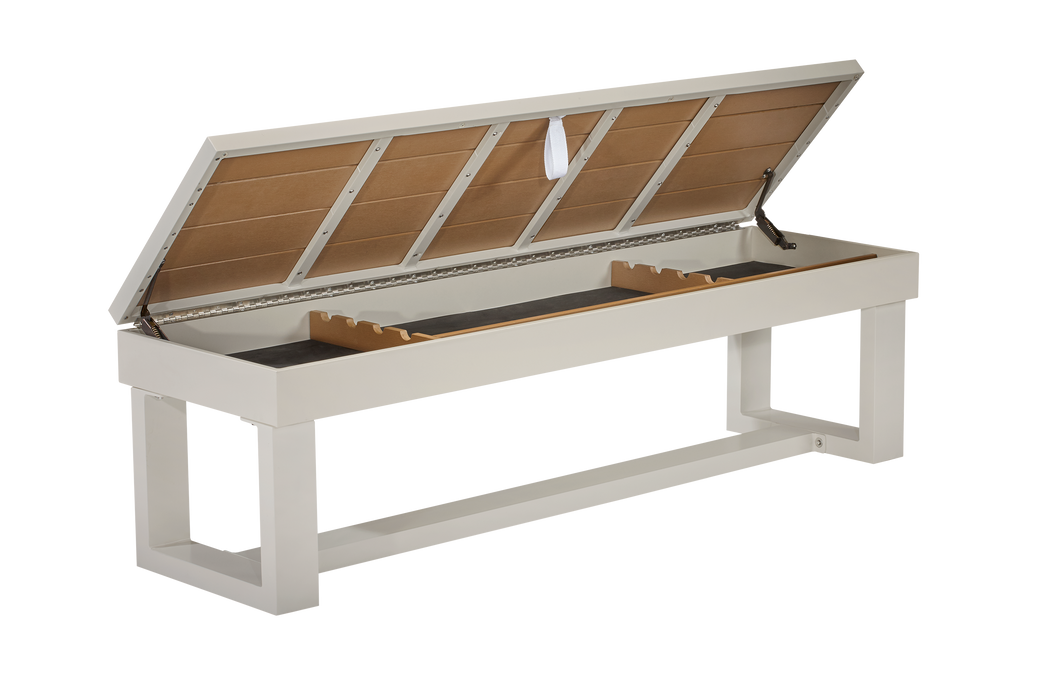 American Heritage Lanai - Oyster Grey 8' Indoor / Outdoor Pool Table