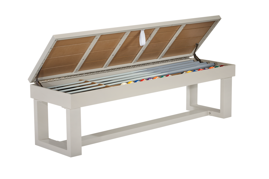 American Heritage Lanai - Oyster Grey 8' Indoor / Outdoor Pool Table
