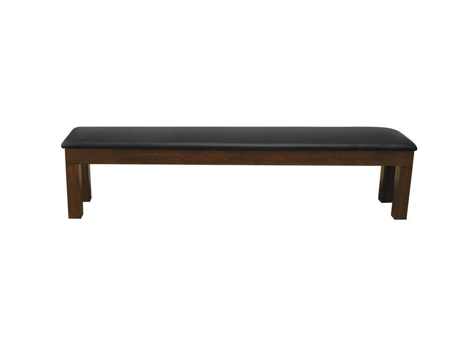 Skylar Storage Bench - Warm Chestnut