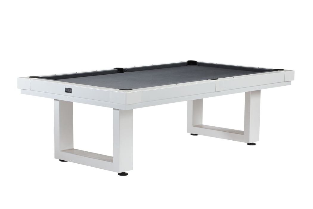 American Heritage Lanai - Pearl White 8' Indoor / Outdoor Pool Table