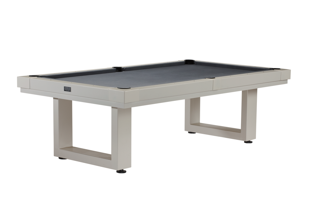 American Heritage Lanai - Oyster Grey 8' Indoor / Outdoor Pool Table