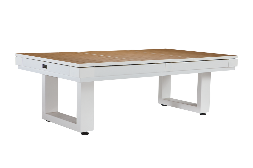 American Heritage Lanai - Pearl White 8' Indoor / Outdoor Pool Table