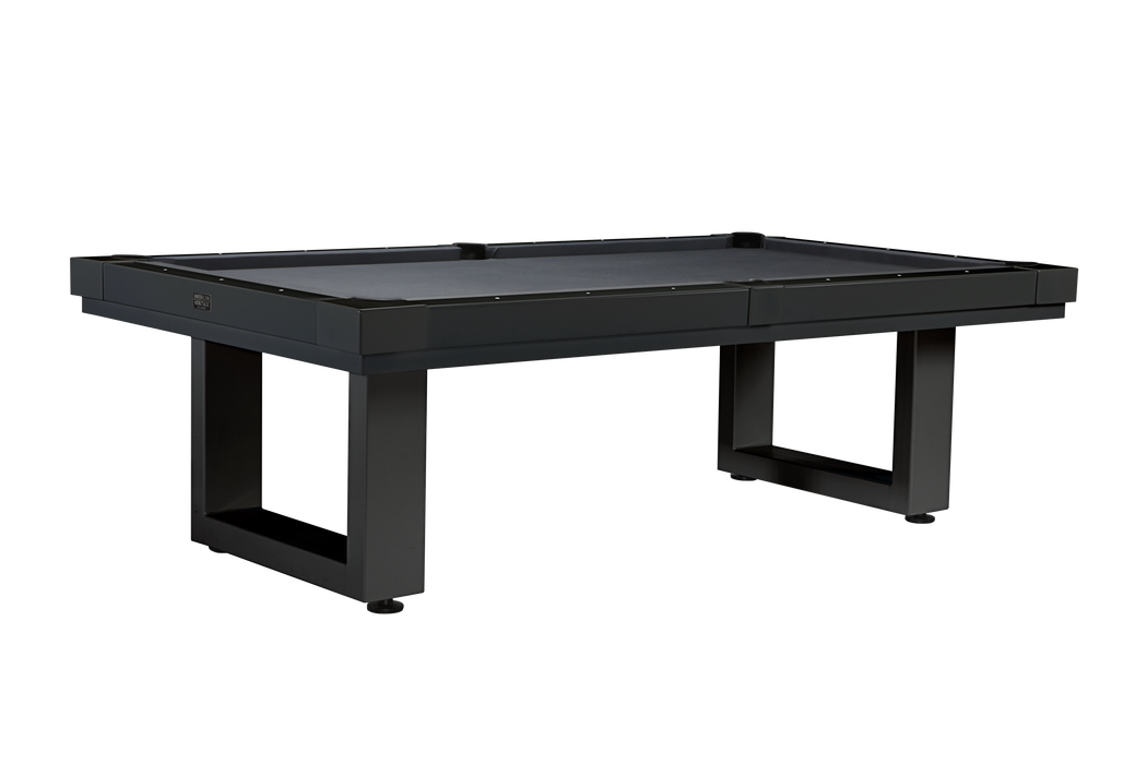 American Heritage Lanai - Obsidian Black 8' Indoor / Outdoor Pool Table