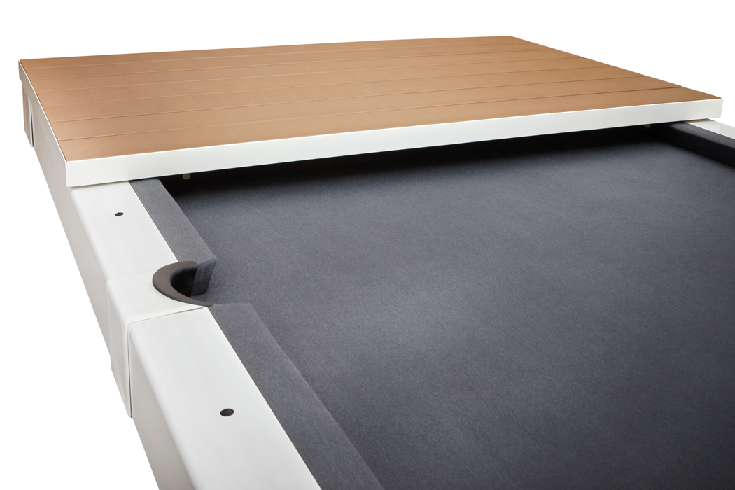 American Heritage Lanai - Pearl White 8' Indoor / Outdoor Pool Table