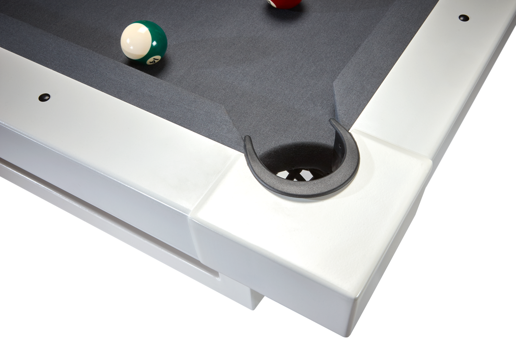 American Heritage Lanai - Pearl White 8' Indoor / Outdoor Pool Table