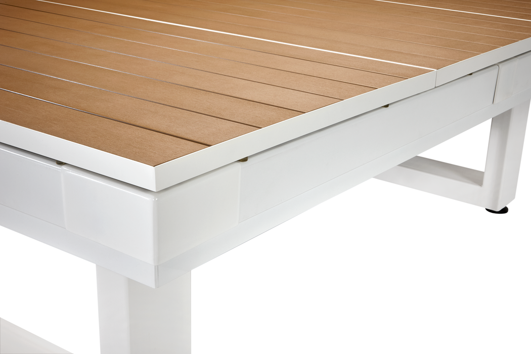 American Heritage Lanai - Pearl White 8' Indoor / Outdoor Pool Table