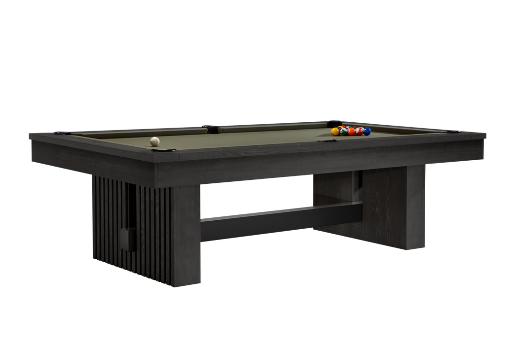Vancouver 8' Pool Table - Black Ash