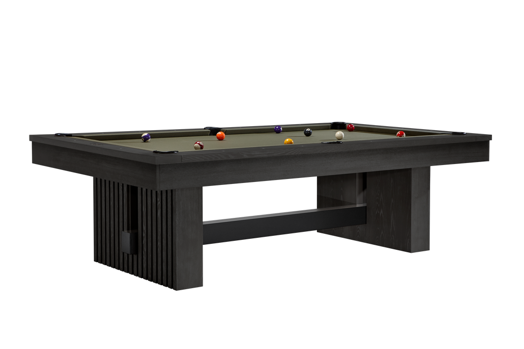 Vancouver 8' Pool Table - Black Ash