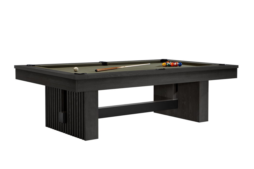 Vancouver 8' Pool Table - Black Ash