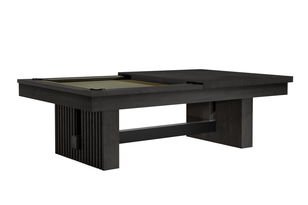 Vancouver 8' Pool Table - Black Ash