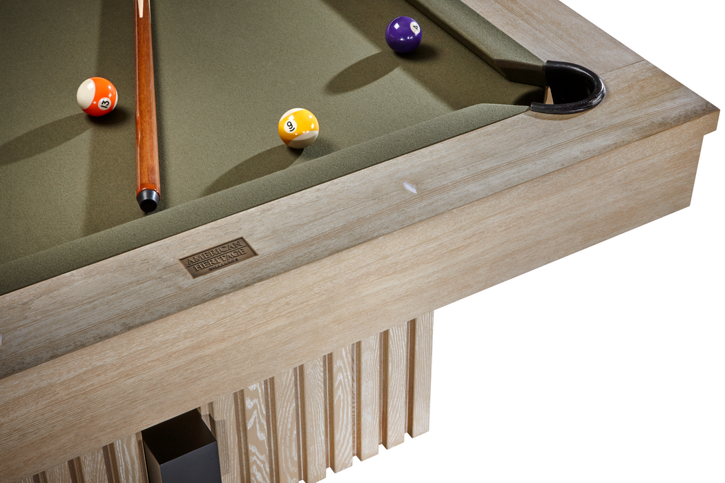 Vancouver 8' Pool Table - Natural Ash