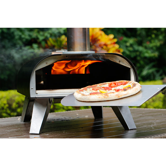 Mastercook Pellet Outdoor Black Pizza Oven