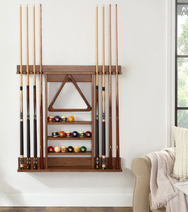 Imperial Stonewash Wall Cue Rack
