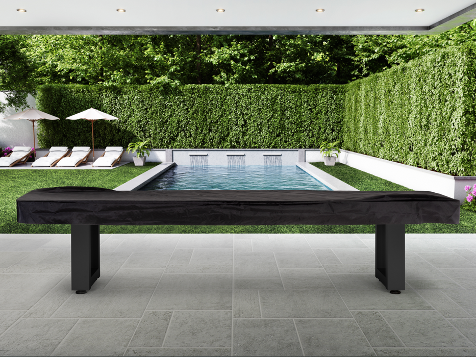 Lanai Shuffleboard Table - Obsidian Black