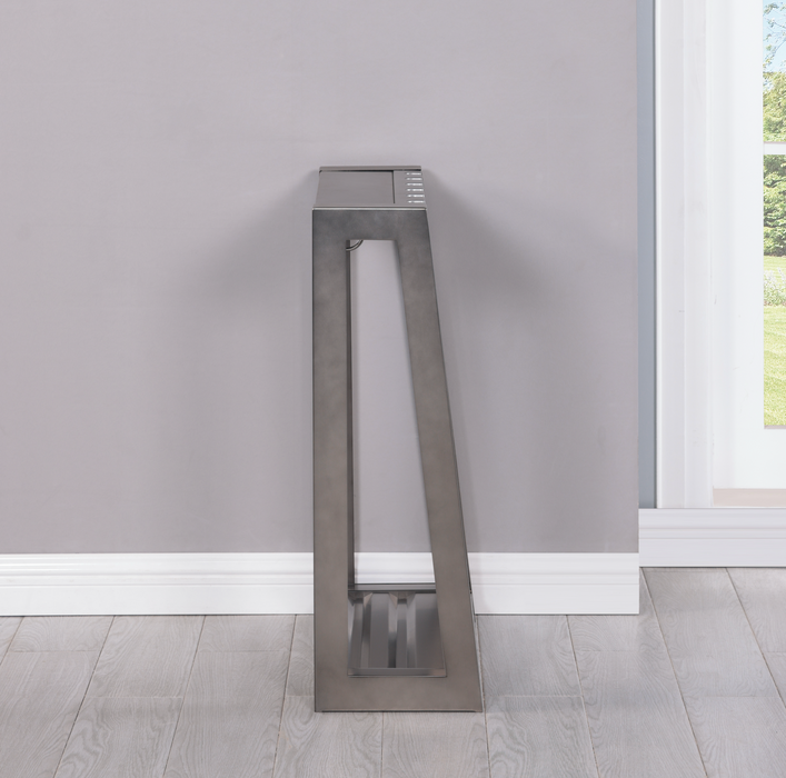 Plank and Hide Metal Floor Rack