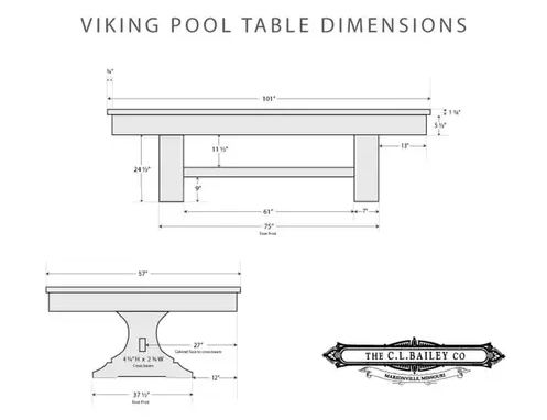 Viking Pool Table