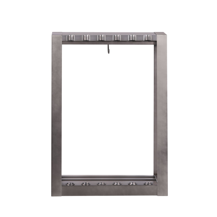 Plank and Hide Metal Floor Rack