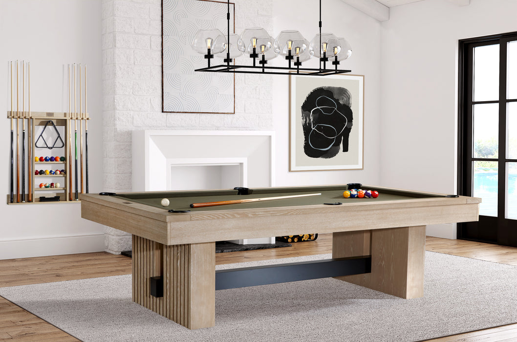 Vancouver 8' Pool Table - Natural Ash