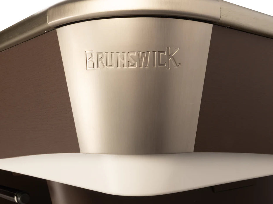 Gold Crown VII 9' Pool Table - Classic Brown