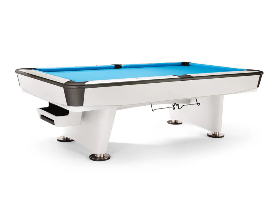 Gold Crown VII 8' Pool Table - Modern White