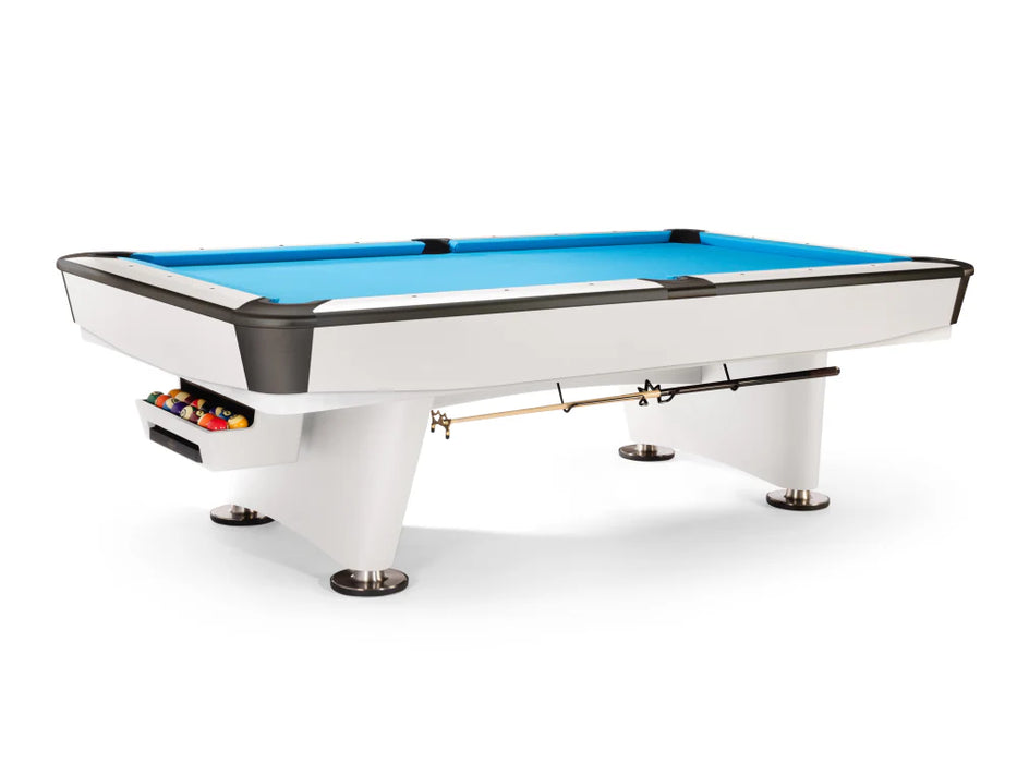 Gold Crown VII 8' Pool Table - Modern White