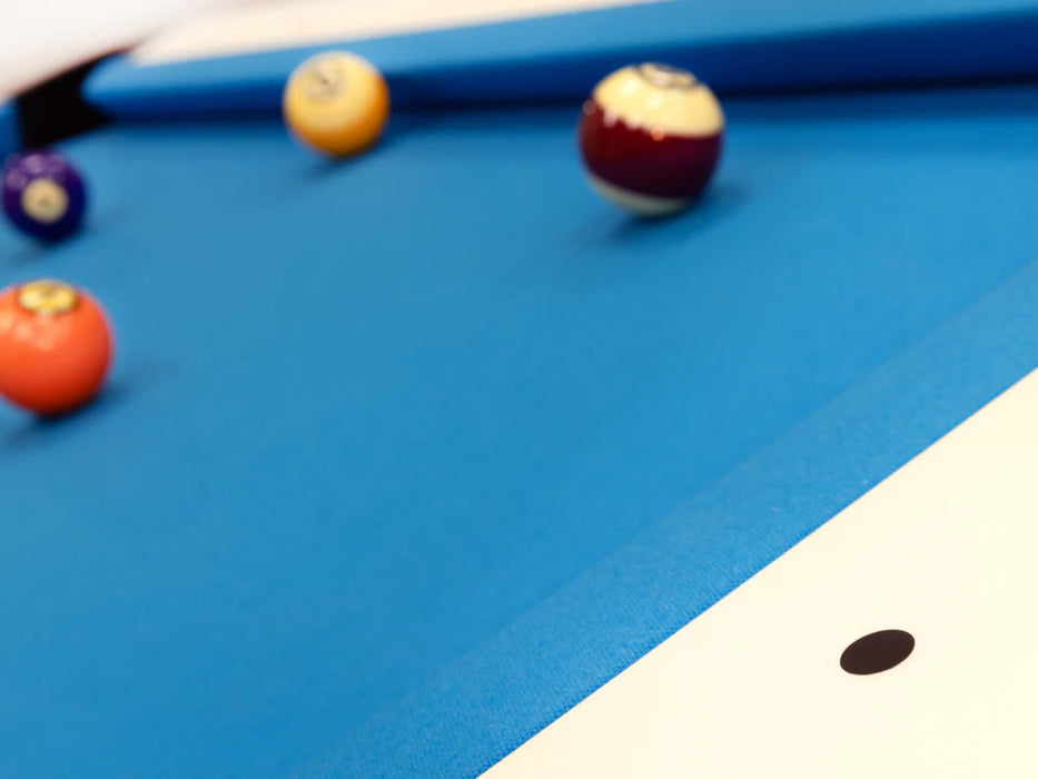 Gold Crown VII 9' Pool Table - Modern White