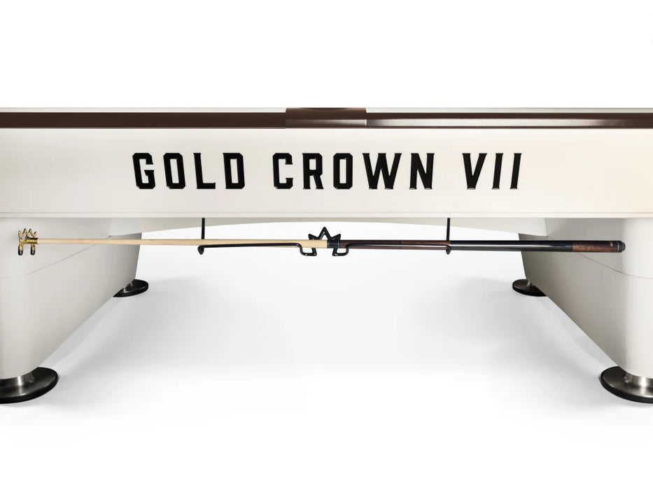 Gold Crown VII 9' Pool Table - Modern White