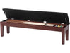 Spencer Marston Wooden Storage Bench - Pooltables.com