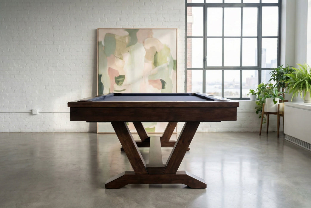 Skylar Pool Table - Warm Chestnut