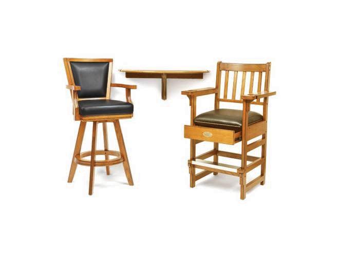 Spencer Marston Half-Moon Table and Mixed Chair Set