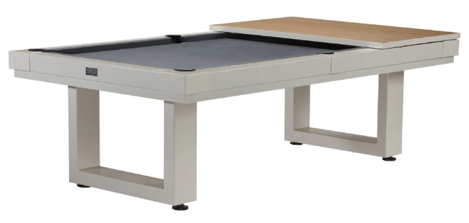 American Heritage Lanai - Oyster Grey 8' Indoor / Outdoor Pool Table