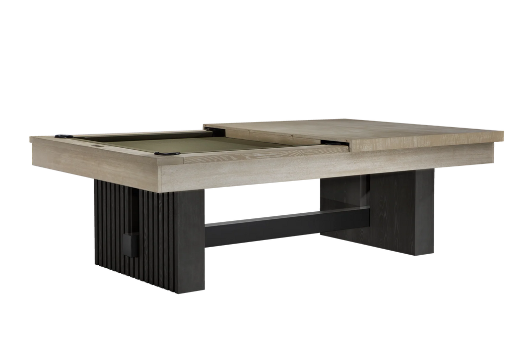 Vancouver 8' Pool Table - Natural Ash & Black Ash